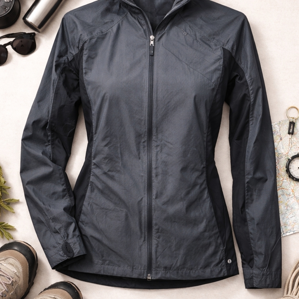 Woman's Columbia Titanium Omni-Shield Lightweight Rain Windbreaker Size Small